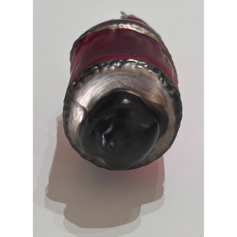 Inge-Glas Santa Ornaments Mouth Blown Hand Painted Glass Traditional Christmas - Picture 5 of 6